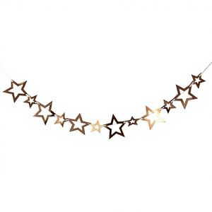 Ghirlanda di <span class=keywords><strong>Stelle</strong></span> Iridescenti Appese, Decorazione per Feste, <span class=keywords><strong>Stelle</strong></span> Traforate per Eventi, Feste e Decorazioni per Asili - Product Image 4