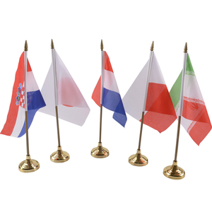 Bandiere da Tavolo Nazionali di Tutti i <span class=keywords><strong>Paesi</strong></span>, Bandiere da Scrivania per Ogni Paese - Product Image 1