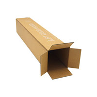 Boîte en carton longue pour fleurs séchées, tube de lampe, canne à pêche, boîte en papier rectangulaire, boîte à boutons, boîte d'emballage pour papier peint, rideaux, parapluies