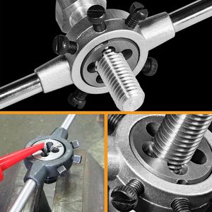 32 cái/bộ Metric vòi và chết thiết lập Chủ Đề Công cụ cắt có thể điều chỉnh vòi chết cờ lê sửa chữa xe Tay công cụ - Product Image 4