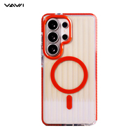 Funda Protectora Rígida para Teléfono VAWI B337, Resistente a Golpes, Transparente, Magnética, para Samsung S26 Ultra Plus y para iPhone