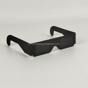 直接日食メガネ3D紙アンチUVサングラス安全な日焼け止めランダムカラー安全シェードアイプロテクションVRハードウェア - Product Image 3