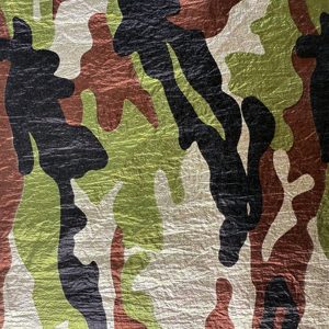 Tissu en taffetas de nylon froissé 40D 300T avec impression camouflage et finition estampage à chaud pour <span class=keywords><strong>doudoune</strong></span> de mode hivernale - Product Image 2
