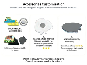 <strong>Acropolis</strong> Santorini Art Deco Wooden Fridge Magnets Eco-Friendly Greek Travel Gift - Product Image 5