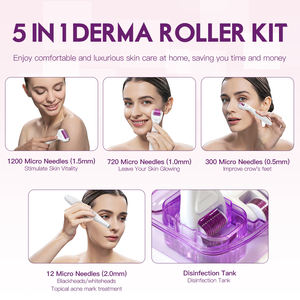Alat jarum mikro, Derma Rolling sistem Derma <span class=keywords><strong>Microneedle</strong></span> Stamp <span class=keywords><strong>Roller</strong></span> - Product Image 4