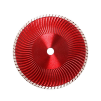 Disque de coupe diamanté turbo de qualité industrielle JDK de 4,5 à 14 pouces pour granit, béton, grès OEM 115-350 mm