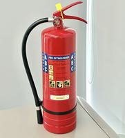 Extincteur portable HOWDY 5LB 10LB ABC/BC à poudre sèche, équipement de lutte contre l'incendie sûr, extincteurs vides