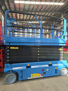 Самоходный ножничный подъемник для строительных работ, установки высотных строительных лесов и обвязки стальных прутков - Product Image 3