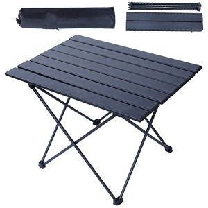 Mesa de Picnic Plegable Portátil Ligera de Aluminio, Enrollable, Ultraligera, para Campamento y Senderismo al Aire Libre - Product Image 2
