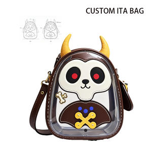 Sac Ita personnalisé avec des épingles, sac à dos anime, sac à main transparent personnalisé, design de sac fourre-tout - Product Image 5