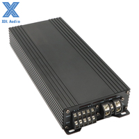 Amplificateur de voiture haut de gamme à 5 canaux classe D Mini 103mm taille compacte 4CH * 85W + 1CH * 330W RMS 14.4V(4ohm) égaliseurs croisés
