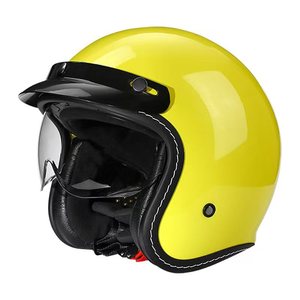 <span class=keywords><strong>Casque</strong></span> de <span class=keywords><strong>moto</strong></span> demi-coque rétro personnalisable, look classique, protection UV, <span class=keywords><strong>homologué</strong></span> DOT, pour <span class=keywords><strong>Harley</strong></span> Bobber Cafe Racer - Product Image 1