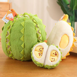 Juguete de Peluche de Durian Estilo TikTok, Juguete Antiestrés para Desprender, Figura de Peluche, Regalo Creativo para las Fiestas - Product Image 1