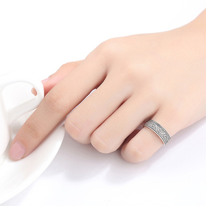 2020 venta directa de fábrica de moda salvaje S925, anillo de plata esterlina, - Product Image 5