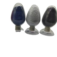 Poudre de moulage de masterbatch coloré en plastique longue durée EVA/LDPE/HDPE antistatique transparente, résistante aux UV, de qualité alimentaire supérieure pour fibres