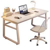 Bureau d'ordinateur en bois personnalisé, table d'étude, bureau d'angle compact pour la maison et la chambre, modèle SFG5632