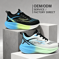 Baskets de performance unisexe - Chaussures de sport légères et respirantes à lacets, tendance mode printemps-été-automne, personnalisables