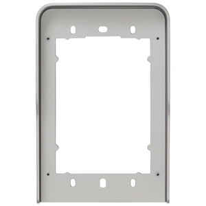 Anodized <b>Grey</b> Rain Cover <b>Frame</b> 18 In X 12 In X 5.5 In For Door Window <b>Frames</b> - Product Image 1