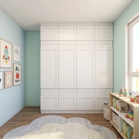 Armoire en bois écologique pour enfants avec tiroirs, meuble de rangement pour chambre d'enfant