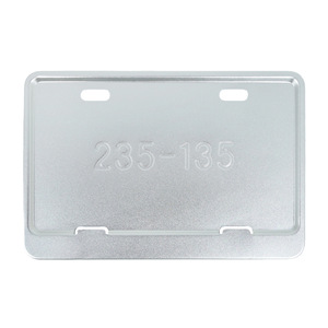 Motorcycle Accessories,New National Standard Motorcycle Aluminum Alloy Thickened License Plate Frame for Philippine - Product Image 6