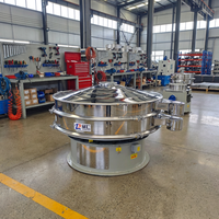 Edelstahl-Vibrationssiebmaschine für Pulver, Granulat und Pellets Industrielle Sortieranlage Direkt ab Werk