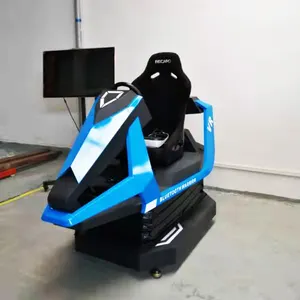 Simulador de Conducción de realidad Virtual para parque de atracciones, coche de carreras 9D VR, venta directa de fábrica