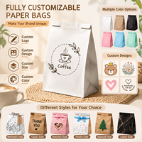 Sac en papier cadeau OEM personnalisé avec des tailles sur mesure, sac en papier épais recyclable pour l'emballage et la présentation de produits d'art et d'artisanat