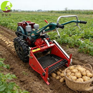Nueva Mini Cosechadora de Patatas con Motor 8-22, Cosechadora Multifuncional, Tractor Andador Chino, Cosechadora de Patatas - Product Image 1