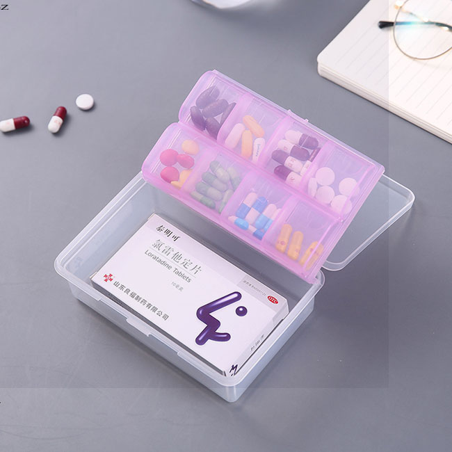 2 Layers Mini Portable Medicine case