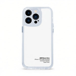 Custodia DAM Space per iPhone 17 Pro Max con protezione individuale per la fotocamera, cover trasparente - Product Image 1