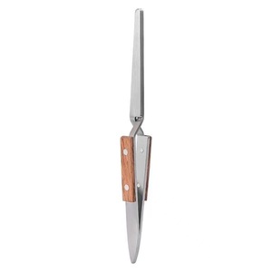 <b>Nail</b> Shaping Forceps Stainless Steel Wooden Handle Oval Shape For <b>Nail</b> Art <b>Extension</b> - Product Image 5