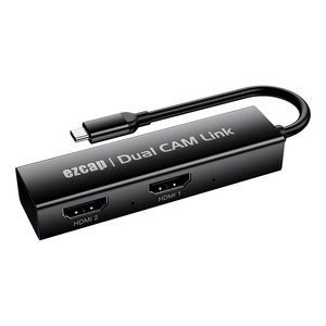 Ezcap314 Thiết Bị Phát Trực Tiếp Quay <span class=keywords><strong>Video</strong></span> 2 Kênh HDMI Sang USB Type-C Liên Kết Kép - Product Image 3