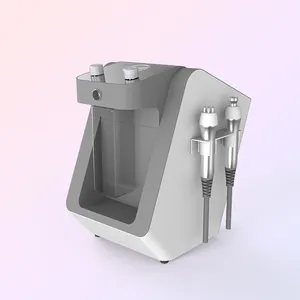 Máquina de dermoabrasión de diamante 4 en 1, cuidado Facial, 4 cabezales, puntas hidráulicas + cabezal de diamante + pistola pulverizadora de iones + mango Rf, limpieza profunda de la piel