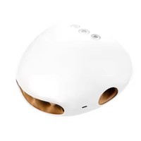 Machine de massage de la paume des mains par vibration sans fil Mini masseur de main à compression d'air avec chauffage des doigts et de la paume