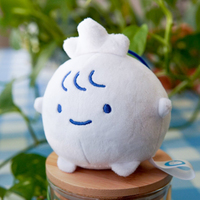 Oveable avec un cordon élastique Peluche Porte-clés en peluche personnalisé Cadeau Jouets en peluche Porte-clés en peluche assis sur votre bureau
