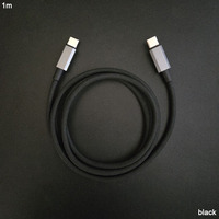Cables USB Tipo C a 8 Pines con Trenzado de Tela Resistente a la Flexión, Atractivos y Modernos, con Corriente 3A para iOS