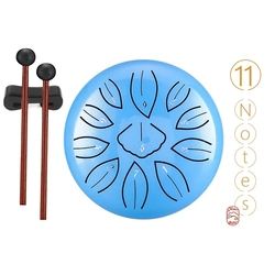 Tambour à langue en acier 6 pouces 11 tons Plusieurs couleurs disponibles Production de logo de marque personnalisée OEM/ODM - Product Image 6