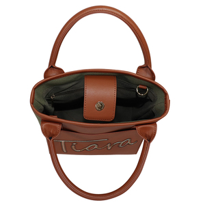 custom <b>Pebbled</b> Leather Tote Bag, Vintage Crossbody Handbag for Women, Portable Purse with Top Handle & Adjustable Shoulder Strap - Product Image 6
