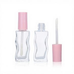 Bouteilles en verre de 10 ml à étiquette privée MLM, avec bouchon à vis, pour gloss à lèvres, contenants vides pour huile à lèvres, forme cylindrique, luxe - Product Image 1