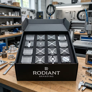 High Thermal Conductivity Aluminum Maximum Surface Area CNC Machined Heat Sinks - Product Image 3