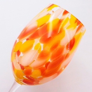 600ml Large Long Stem Tortoise Leopard Print Design <b>Wine</b> <b>Glass</b> Set Hand Made <b>Wine</b> <b>Glasses</b> for Party Gift - Product Image 4