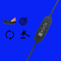 Accessoire AC 5V/12V, interrupteur de vibration à température contrôlée, câble de contrôle de vitesse du moteur USB et DC