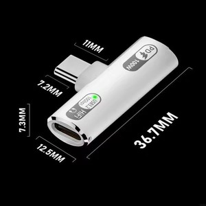 USB C để tai nghe Adapter, Loại C Tai nghe âm thanh Adapter với pd100w 10gbps - Product Image 5