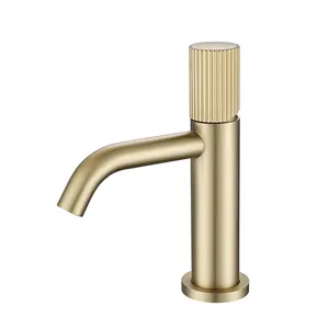 Hot Selling Commercial Washbasin Faucet Bathroom Mixer Tap Wash Handle Hot And Cold Water Waterfall Basin Faucet