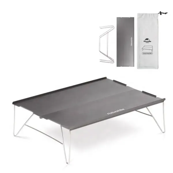 Naturehike Extérieur Portatif De Camping de Voyage mini pliant en aluminium léger pliable table