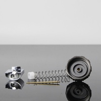 Couvercle rond de carburateur PWK21/24/26/28/30/32/34MM en alliage d'aluminium CNC, modification pour moteur de moto, course tout-terrain, ATV