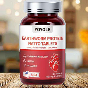 <span class=keywords><strong>Natto</strong></span> Rode Gist Regenworm Eiwit Supplement voor Cardiovasculaire en Cerebrovasculaire Gezondheid voor Volwassenen, Vaatveroudering en Zwangere Vrouwen - Product Image 3