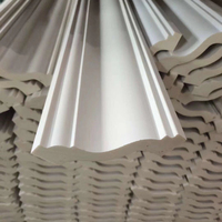 Nouvelle conception 2026 : Corniche décorative en polyuréthane PU pour plafond, idéale pour la décoration intérieure de villas, hôtels et maisons.
