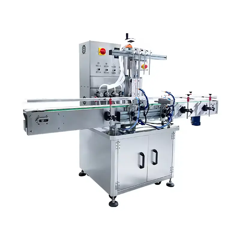 Automatic liquid filling machine 4 nozzles filling machine laundry detergent liquor essential oil cosmetics perfume supplement