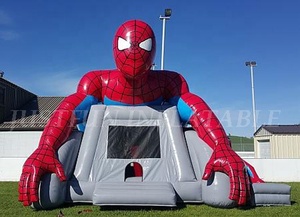 Venta caliente comercial Spider Man Combo inflable saltar <span class=keywords><strong>castillo</strong></span> hinchable para niños n adultos - Product Image 4